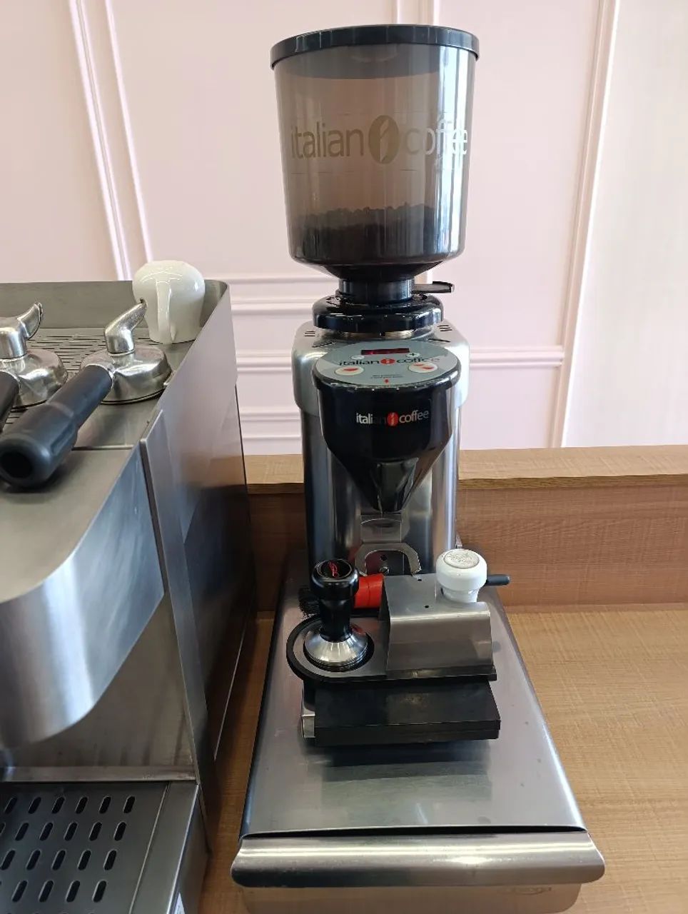 Máquina de café expresso e moedor  - Foto 2