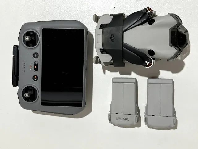 Drone Mini 4 Pro com 2 baterias e Controle com Tela