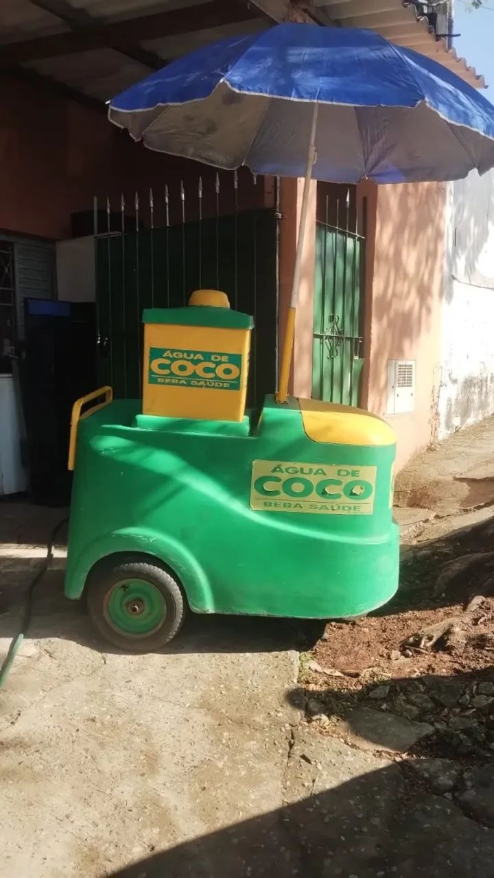 Carrinho de coco