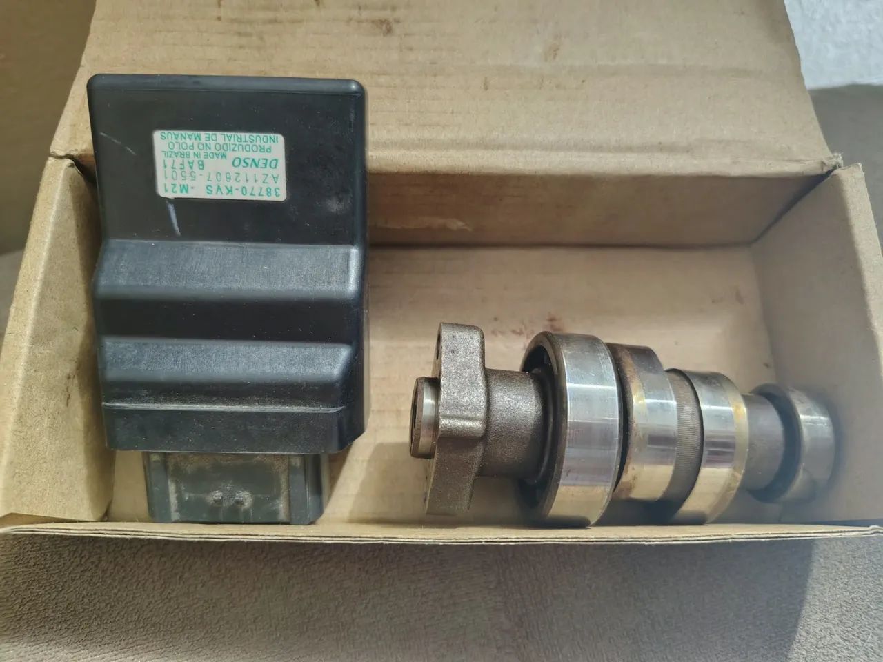 Módulo e comando da Honda 160