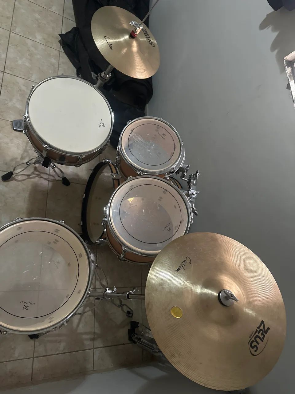 Bateria acústica completa  - Foto 3