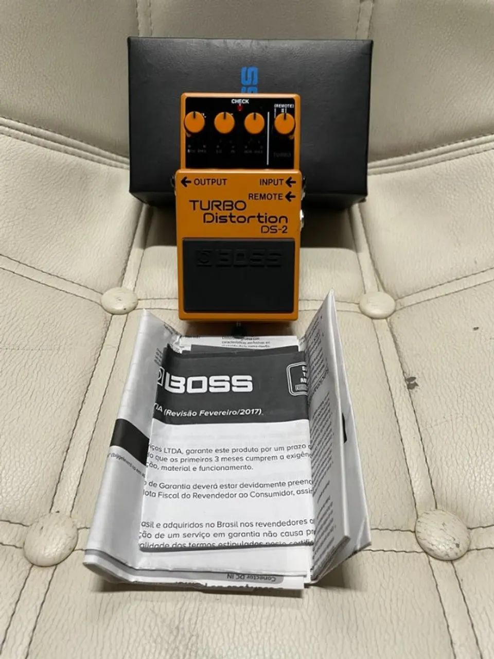 Pedal Boss DS-2 Turbo Distortion - Super Conservad0 , na caixa!!