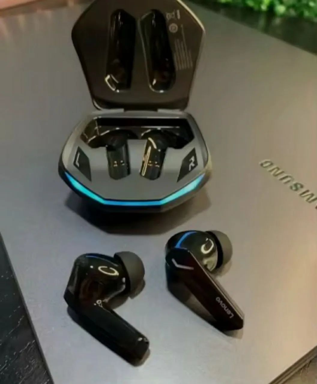 Fone via bluetooth Lenovo Gm2 pro - Foto 3