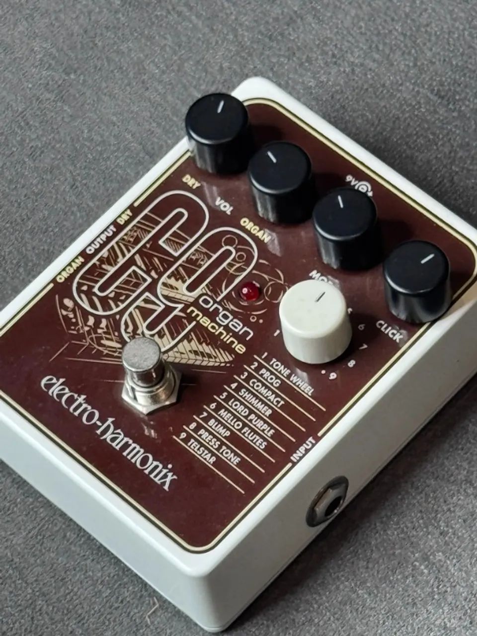 PEDAL ELECTRO-HARMONIX C9 ORGAN MACHINE | EXCELENTE ESTADO