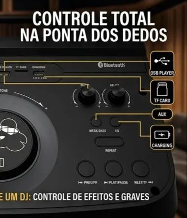 PULSE Caixa de Som SP508 - Foto 4