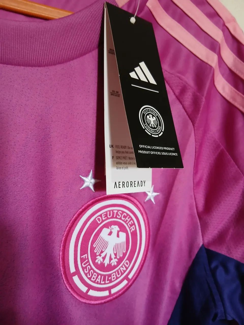 Camisa Adidas Alemanha tamanho P  - Foto 4