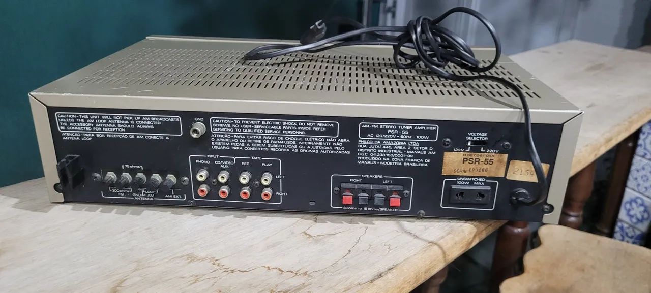 Receiver Philco Hitachi PSR 55 - Foto 3