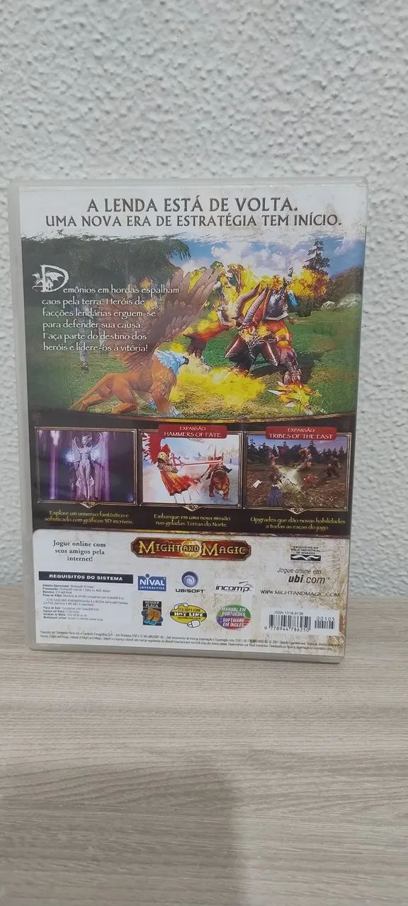 PC Game DVD Might and Magic Heroes V Gold Edtion - Foto 2