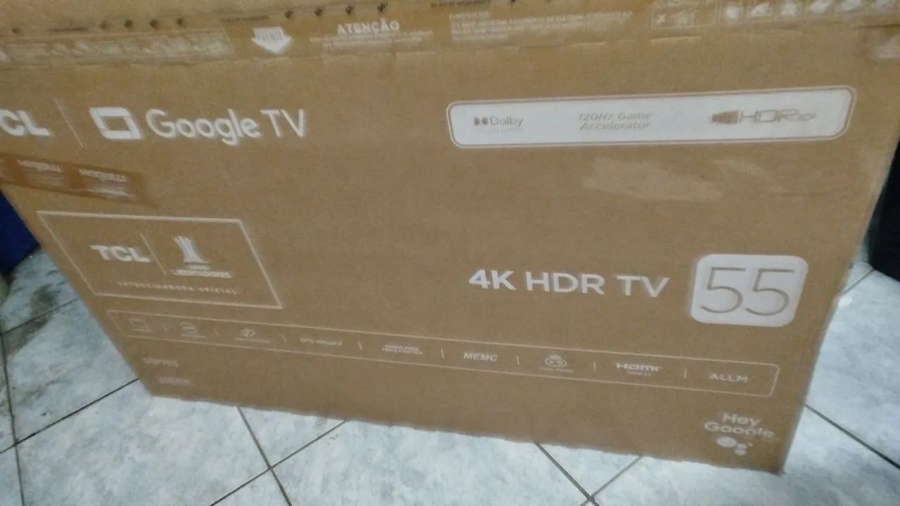 Tv TCL 55 polegadas nova  - Foto 3
