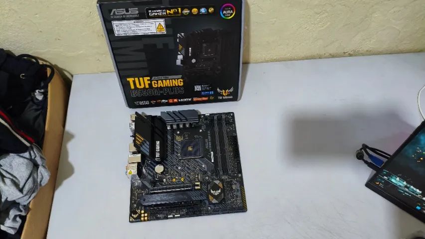 Placa Mãe ASUS TUF Gaming B550M-Plus - Foto 3