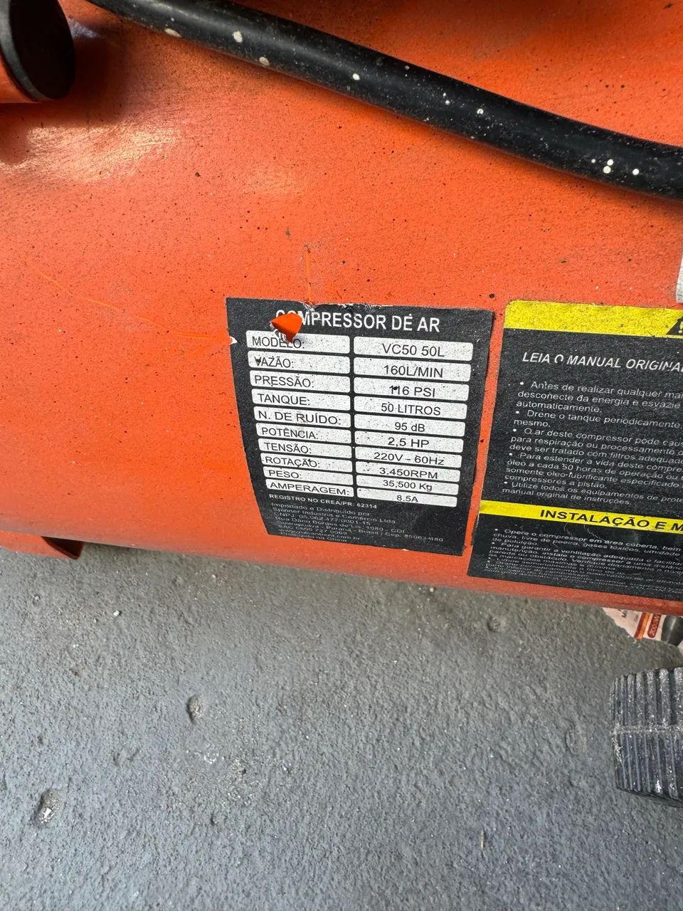 Compressor de ar 65171900732674121