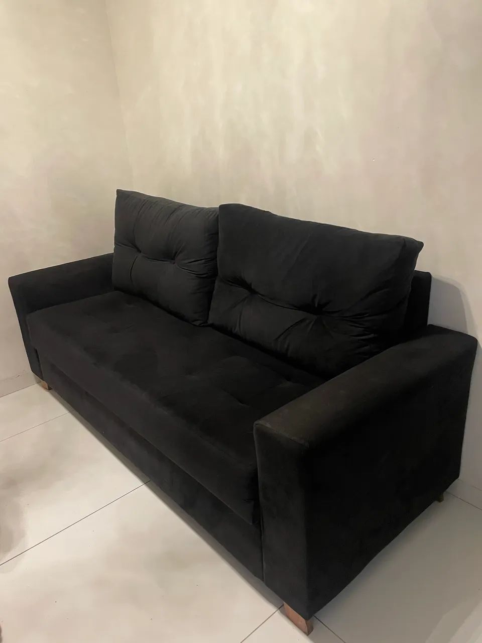 Sofá preto - Foto 2