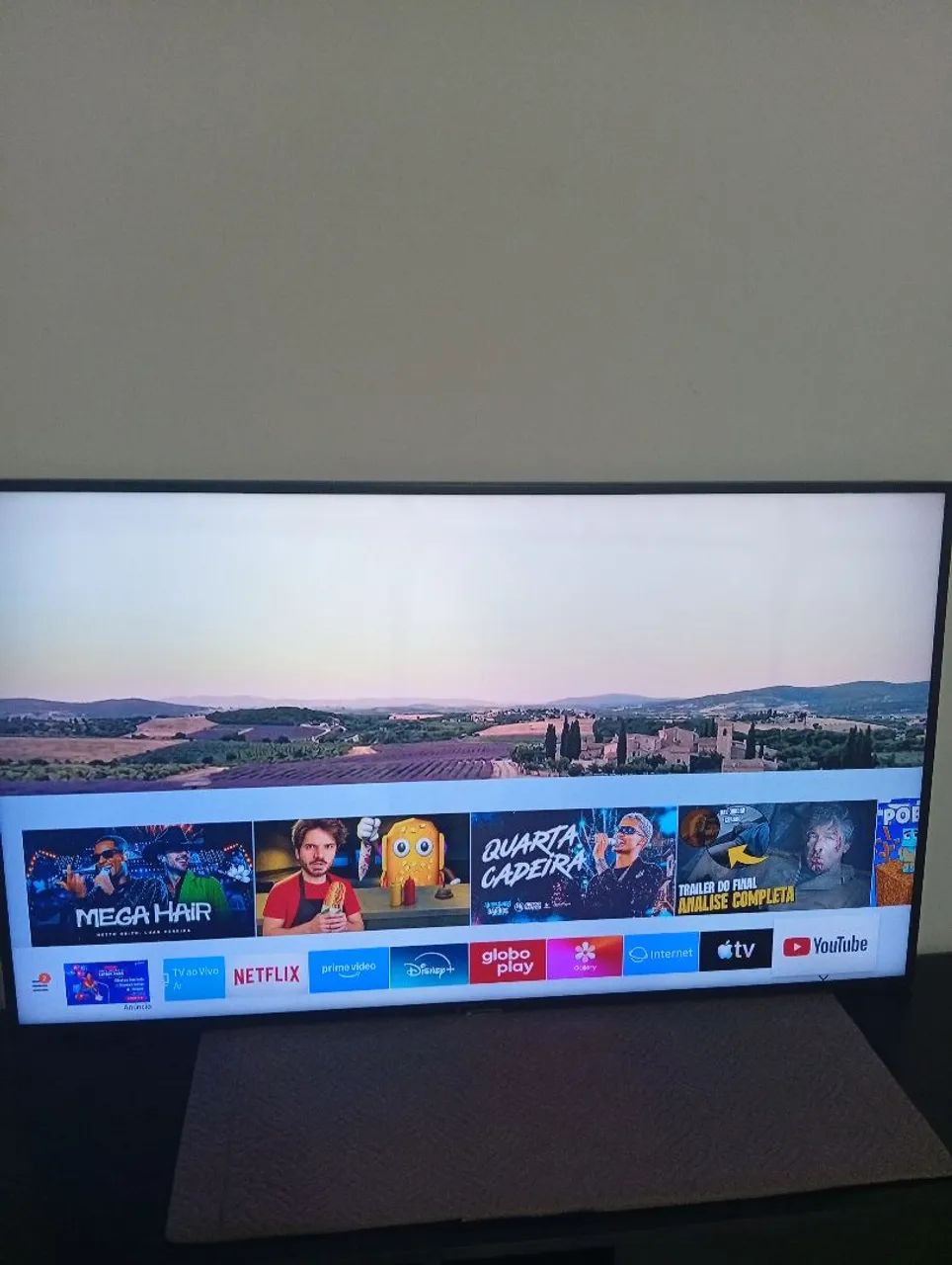 Smart Samsung Led ultra 4k todos Apps 50" comando de Voz controle  - Foto 4