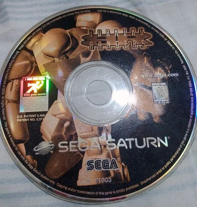 Burning Rangers Original Sega Saturn - Mídia / CD Americano (NTSC