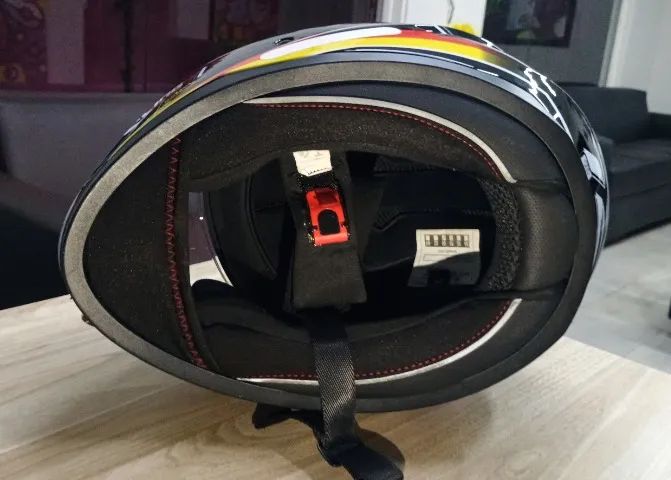 Capacete Race Tech em estado de novo - Foto 9