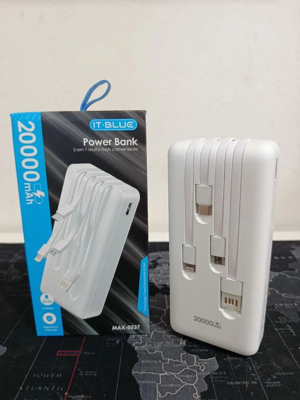 Carregador portátil Power Bank 20.000mAh / PROMOÇÃO IMPERDÍVEL  - Foto 2
