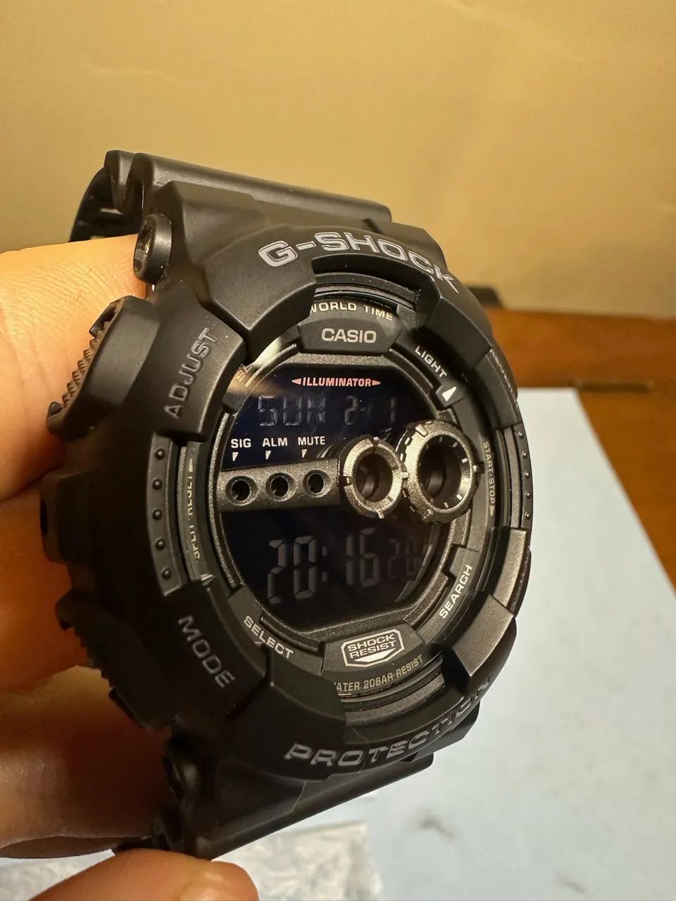 Relógio Casio G-shock Masculino Gd-100-1bdr Original - Foto 3