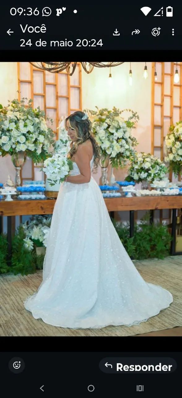 Vestido de noiva  - Foto 2