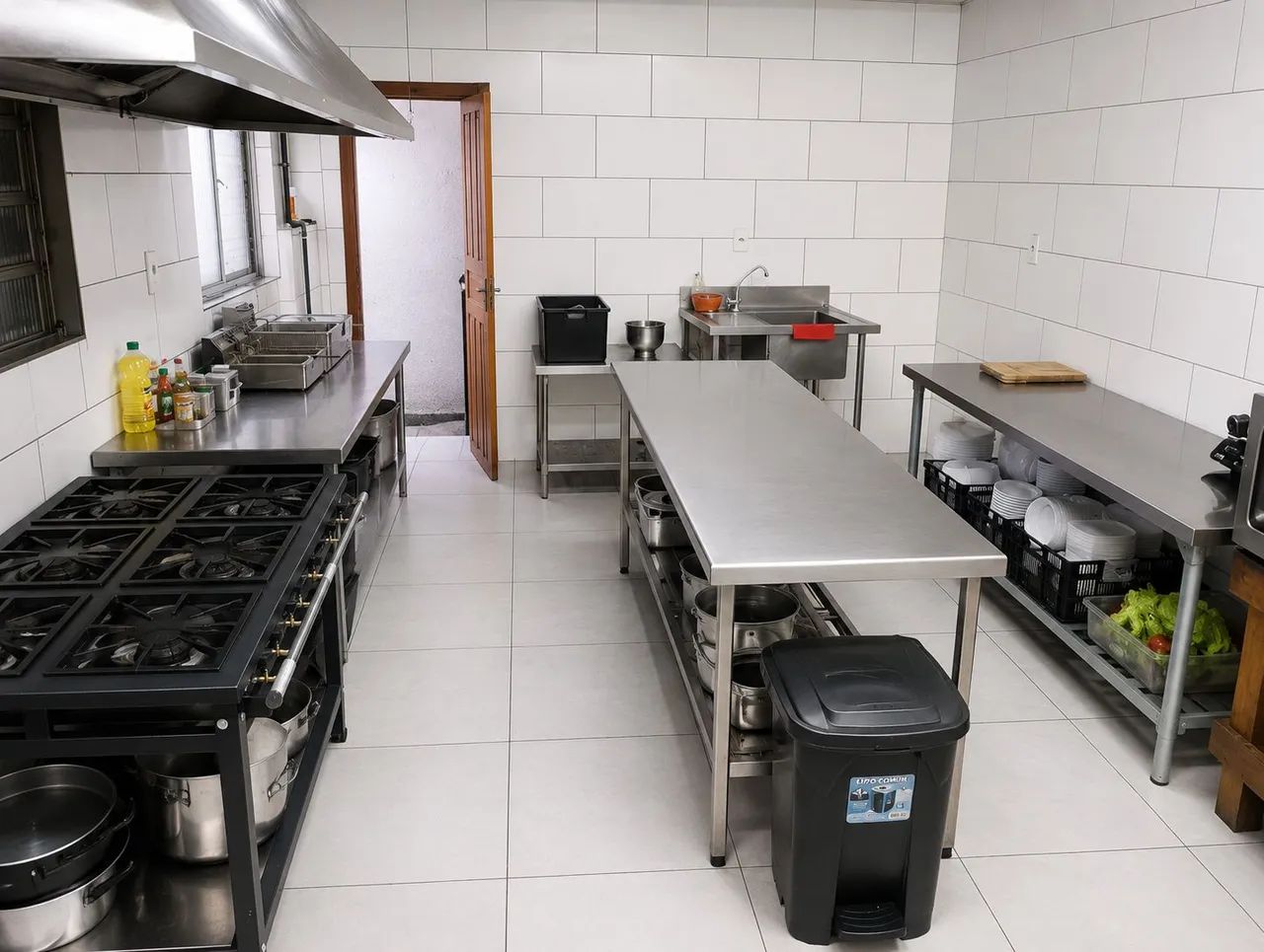 Alugo Cozinha Industrial Equipada Pronta para uso