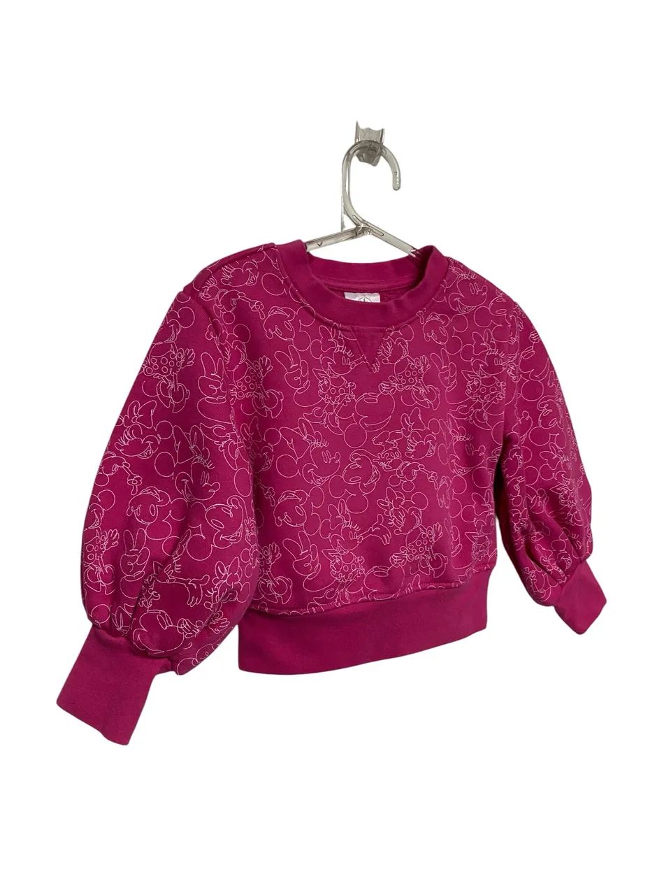 Moletom cropped infantil DISNEY 