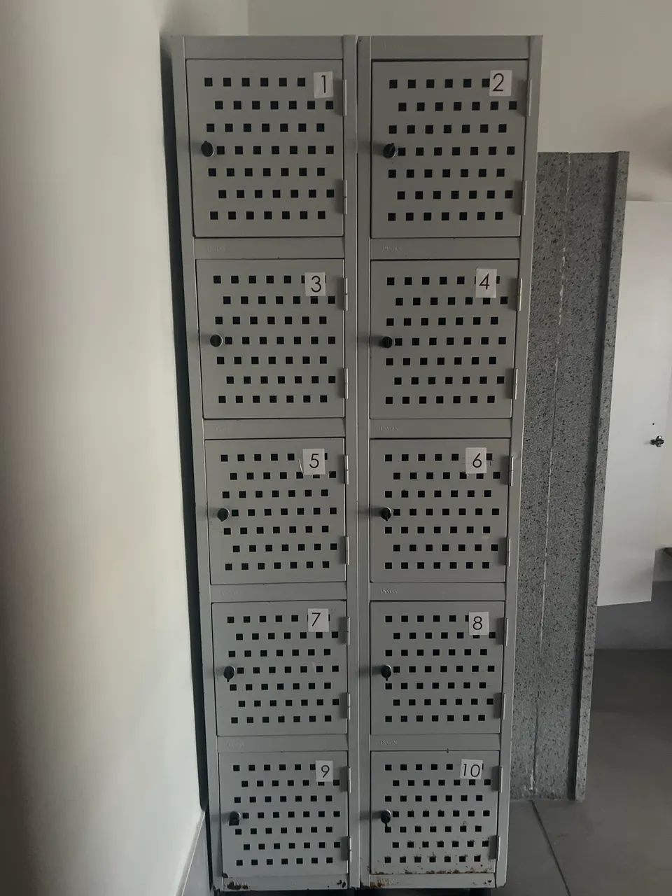 Escaninhos/lockers 