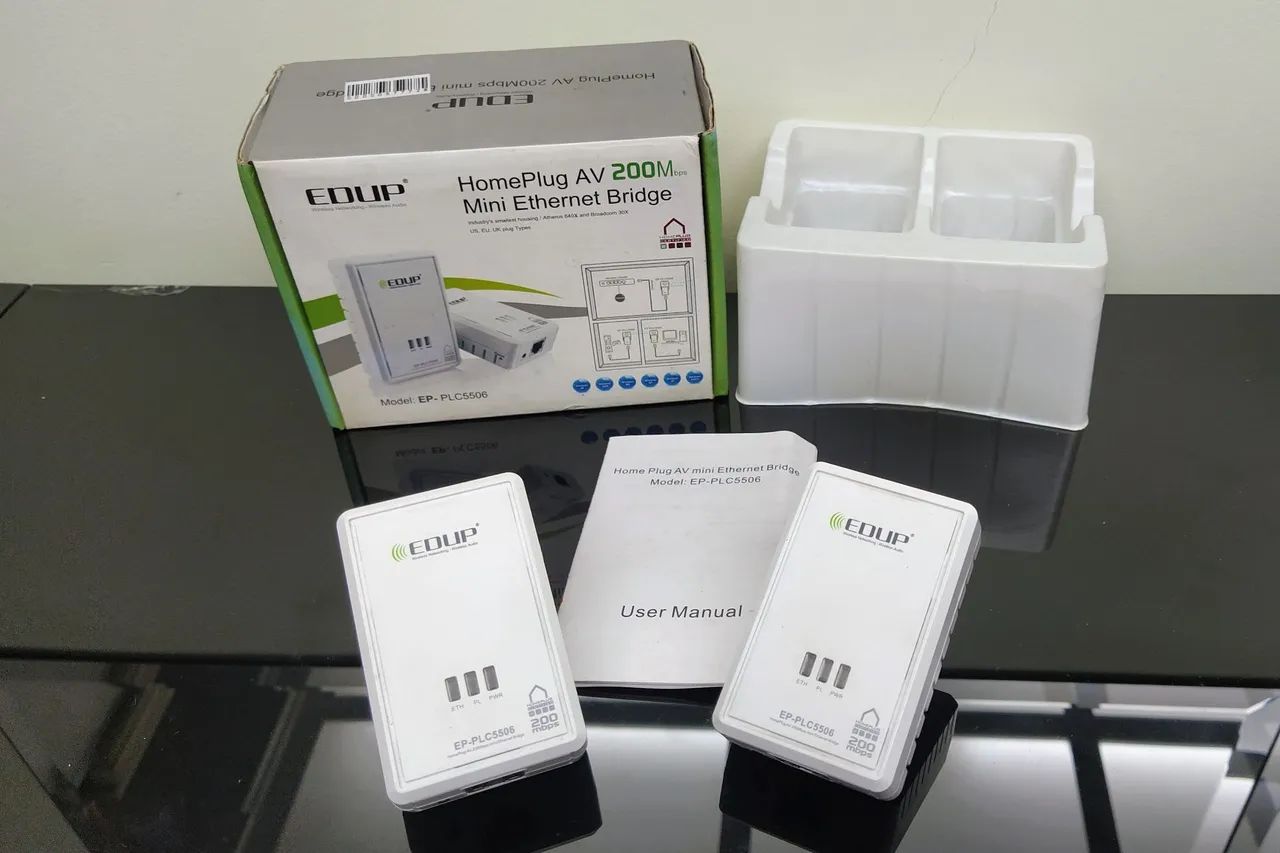 Adaptador Internet pela Rede Elétrica