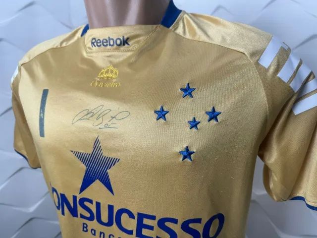 Camisa Cruzeiro Original 2009 Goleiro Fábio Dourada - Foto 4