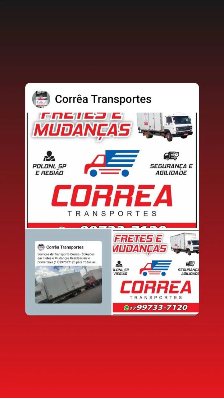 Mudanças Residencial E Comerciais 