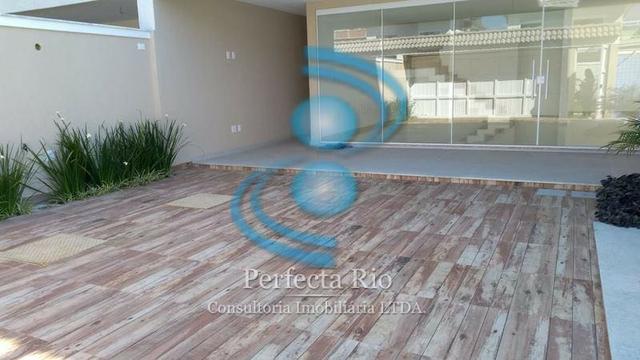 Linda casa, 3 suítes, segurança 24h, closet e bancada em nanoglass - Foto 7