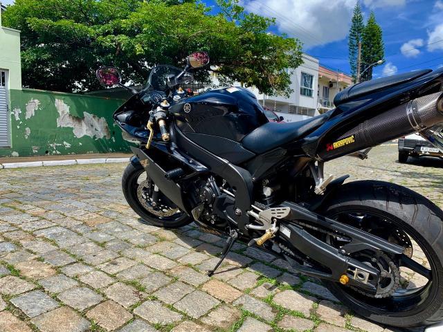 Yamaha R1 2008 preta Série Ouro Perfeita/ Yamaha R1/Yamaha R1 - Foto 6
