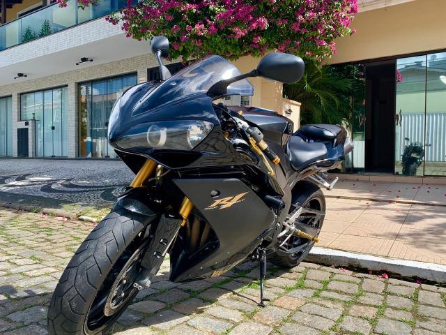 Yamaha R1 2008 preta Série Ouro Perfeita/ Yamaha R1/Yamaha R1 - Foto 5
