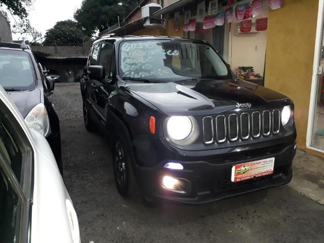 Jeep Renegade sport automatico ipva e transferencia gratis financiamos sem entrada 2016 - Foto 2