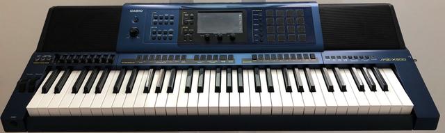 Casio MZX500 sampleado