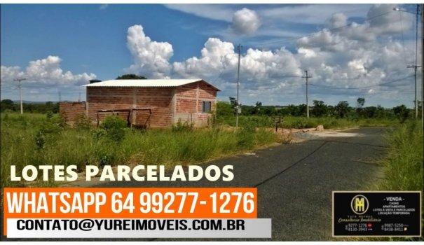 Lotes fácil apenas 150 reais por mês direto com a construtora