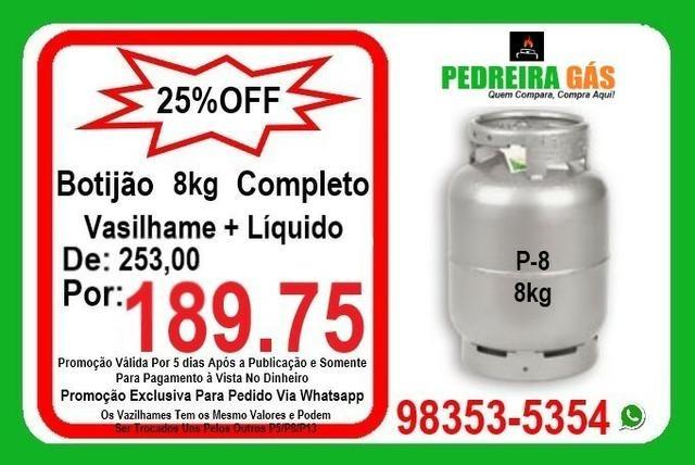 Botijão Completo Promoção Ligue Já * Entregamos em toda Belem - Foto 3