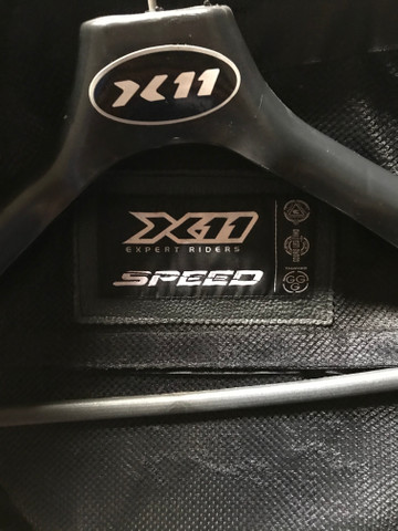 jaqueta x11 speed couro