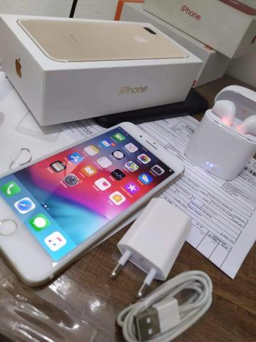 IPhone 7 Plus Gold 128GB (aparelho top!!) - Foto 3