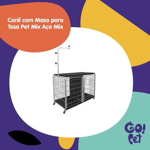Canil com Mesa para Tosa