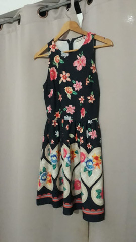 vestido floral antix