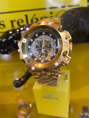 relogio invicta venom preto