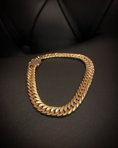 Pulseira em Ouro 18K 750 15 gramas - Foto 2