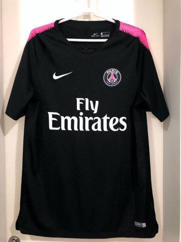 camisa do psg preta 2018