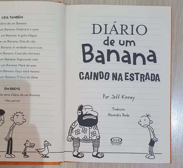 Livro - Diário de um banana 9: caindo na estrada - Livros de