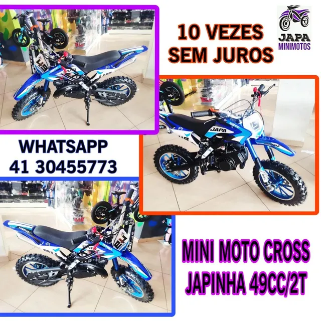 Minimoto Cross infantil MX4 49cc 2T gasolina second hand for 324