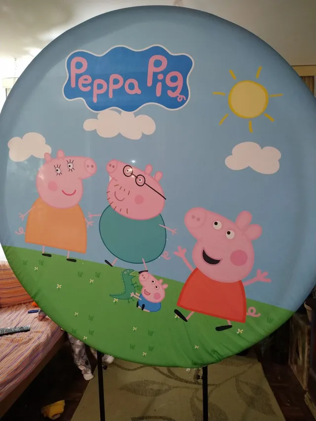 Display Peppa Pig Casa Cenário