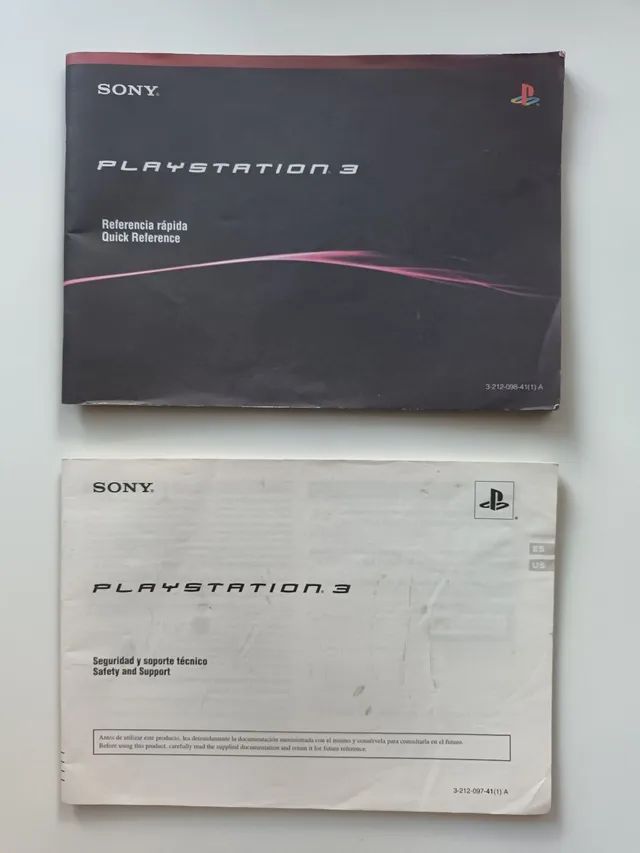 SONY PLAYSTATION 3 Quick Reference Manual & Safety and Support