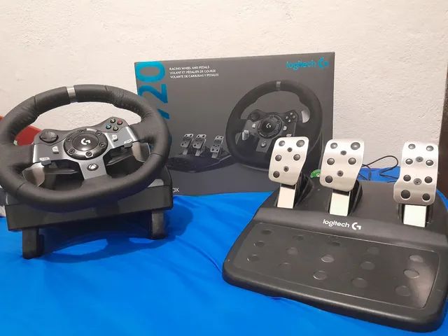 Volante Logitech g920 Volante Pedais - Computadores e acessórios