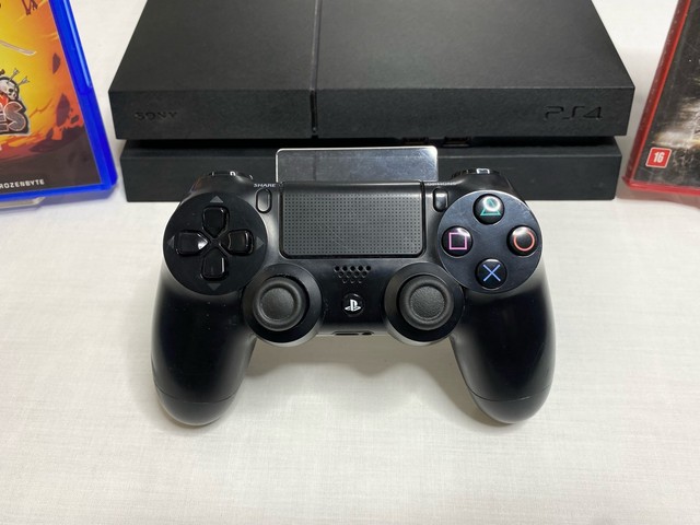 Ps4 Slim 500gb Usado + 2 Jogos Físicos Garantia E Nf