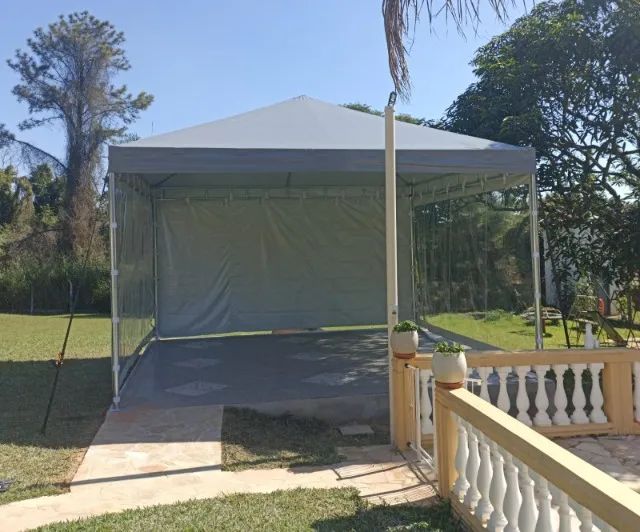 Tenda Piramidal 4x4 Galvanizada! - Foto 3