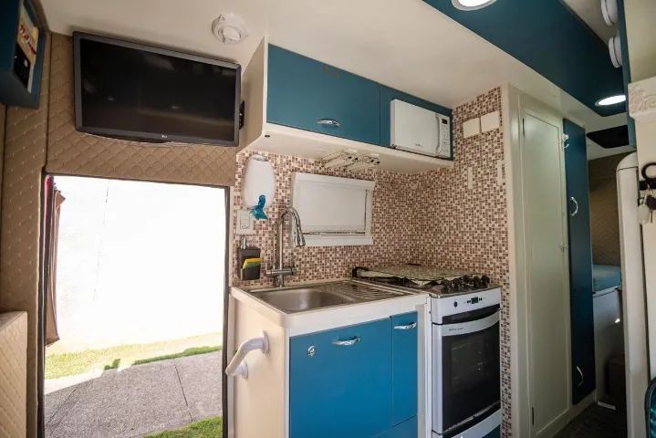Motorhome Agrale, Modelo 1800D, Ano 1991, Completo - Foto 11